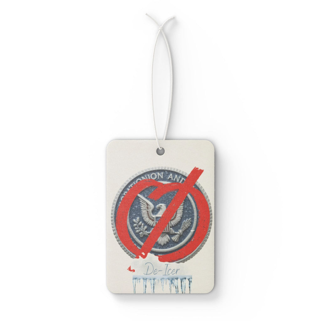 Car Air Freshener — Retro No Union Anti-Logo Scented Tag